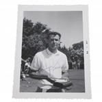 Tony Lema Signed Original 1958 Black & White Photo FULL JSA #Z97568
