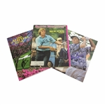 Ben Crenshaw Signed 1995 Masters Journal & 2 Of His Sports Illustrated Magazines SignedJSA ALOA