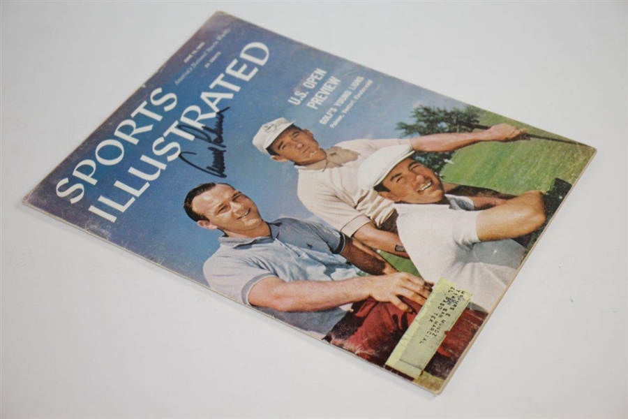 Arnold Palmer Signed June 18, 1960 Sports Illustrated Magazine JSA ALOA