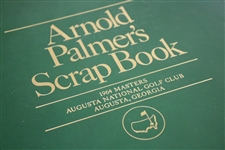 Arnold Palmer signed 1964 Masters Arnold Palmer's Scrapbook with YEARS WON JSA ALOA