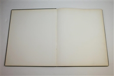 Arnold Palmer signed 1964 Masters Arnold Palmer's Scrapbook with YEARS WON JSA ALOA