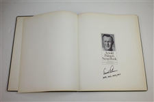 Arnold Palmer signed 1964 Masters Arnold Palmer's Scrapbook with YEARS WON JSA ALOA