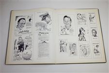 Arnold Palmer signed 1964 Masters Arnold Palmer's Scrapbook with YEARS WON JSA ALOA