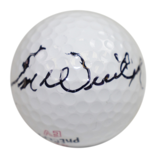 Tom Weiskopf Signed Precept Logo Golf Ball JSA ALOA