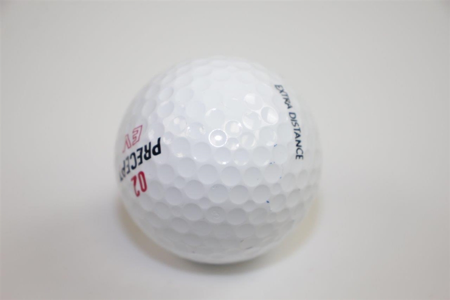 Tom Weiskopf Signed Precept Logo Golf Ball JSA ALOA