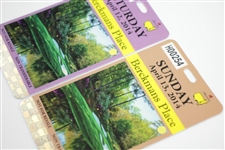 2014 Masters Tournament Berckmans Place Tickets - Saturday & Sunday