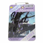Phil Mickelson Signed 2004 Masters Series Badge #R18318 JSA #EE81338