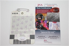 Phil Mickelson Signed 2004 Masters Series Badge #R18318 JSA #EE81338