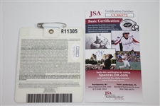 Bubba Watson Signed 2012 Masters Series Badge #R11305 JSA #CC66572