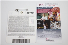 Patrick Reed Signed 2018 Masters Series Badge #R07291 JSA #DD12960