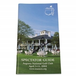 Arnold Palmer Signed 2004 Masters Tournament Spectator Guide JSA #DD21564