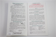 Arnold Palmer Signed 2004 Masters Tournament Spectator Guide JSA #DD21564