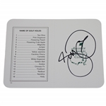 Jason Day Signed Augusta National Golf Club Scorecard JSA #EE81470