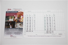 Fred Couples Signed Augusta National Golf Club Scorecard JSA #DD17442