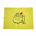 Adam Scott Signed 2013 Masters Embroidered Flag JSA #CC66557
