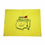 Patrick Reed Signed 2018 Masters Embroidered Flag JSA #EE81509