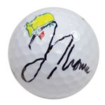 Justin Thomas Signed Masters Logo Golf Ball JSA #V16524