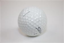 Arnold Palmer Signed Titleist Practice Logo Golf Ball FULL JSA #BB18152