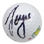 Sergio Garcia Signed Masters Logo Golf Ball JSA #EE69178