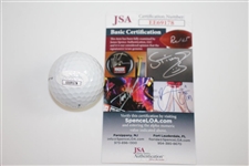 Sergio Garcia Signed Masters Logo Golf Ball JSA #EE69178