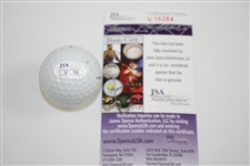 Rickie Fowler Signed Masters Logo Golf Ball JSA #V16284