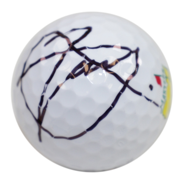 Xander Schauffele Signed Masters Logo Golf Ball JSA #CC66630