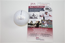 Danny Willett Signed Masters Logo Golf Ball JSA #CC66628