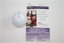Patrick Reed Signed Masters Logo Golf Ball JSA #V43147