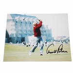Arnold Palmer Signed Post-Swing Photo JSA ALOA