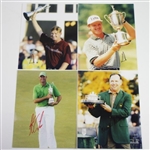 Seventeen Major Champions Signed Photos with Trophies JSA ALOA