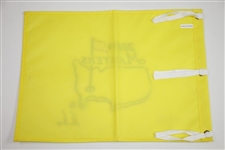 Gary Player Signed 2009 Masters Embroidered Flag JSA ALOA