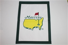 Arnold Palmer Signed Masters Undated Garden Flag FULL JSA #Z05171