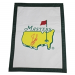 Fuzzy Zoeller Signed Masters Undated Garden Flag JSA ALOA