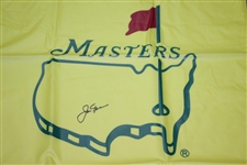 Jack Nicklaus Signed Undated Masters Large House Flag JSA ALOA
