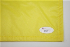 Phil Mickelson Signed 2006 Masters Embroidered Flag JSA #Z91494