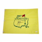 Zach Johnson Signed 2007 Masters Embroidered Flag JSA #GG75931
