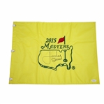 Jordan Spieth Signed 2015 Masters Embroidered Flag - Full Signature! FULL JSA #Z72189