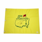 Danny Willett Signed 2016 Masters Embroidered Flag JSA #GG75929