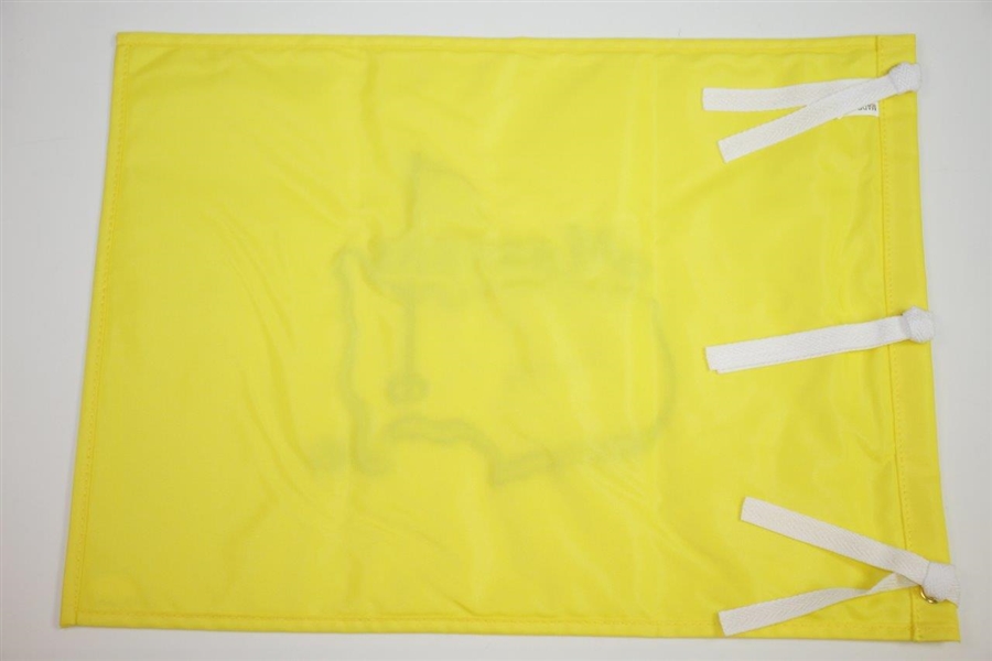 Gary Player Signed Undated Masters Embroidered Flag JSA #GG75932