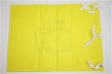 Nick Faldo Signed 2017 Masters Embroidered Flag with Years Won Inscription JSA #U08157