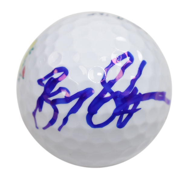 NFL Hall of Famer Barry Sanders Signed Masters Logo Golf Ball JSA #DD51572