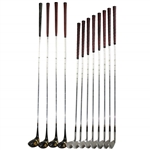 President Dwight D. Eisenhower Personal 1950's Complete Used Set of Robt. T. Jones Jr. Irons & Woods Plus 2 Putters