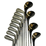 President Dwight D. Eisenhower Personal 1950s Complete Used Set of Robt. T. Jones Jr. Irons & Woods Plus 2 Putters