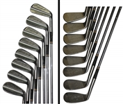 President Dwight D. Eisenhower Personal 1950's Complete Used Set of Robt. T. Jones Jr. Irons & Woods Plus 2 Putters