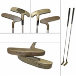 President Dwight D. Eisenhower Personal 1950's Complete Used Set of Robt. T. Jones Jr. Irons & Woods Plus 2 Putters