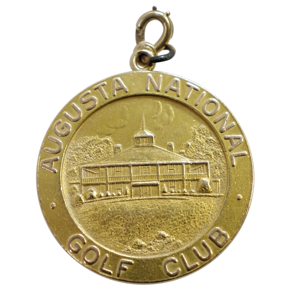 1956 Masters Tournament Gold Low Amateur Medal Awarded to Ken Venturi
