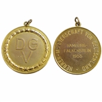 Ken Venturi's 1955 Herren-Meisterschaft Von Deutschland Hamburg-Falkenstein Low Am Gold Medal
