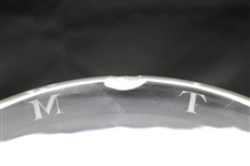 Ken Venturi's 1956 Masters Tournament Iron Play Contest Large Crystal Glass Bowl