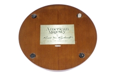 Ken Venturi's 1956 Masters Tournament Iron Play Contest Large Crystal Glass Bowl