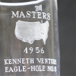 Ken Venturi's 1956 Masters Tournament Hole No. 8 Crystal Eagle Glass